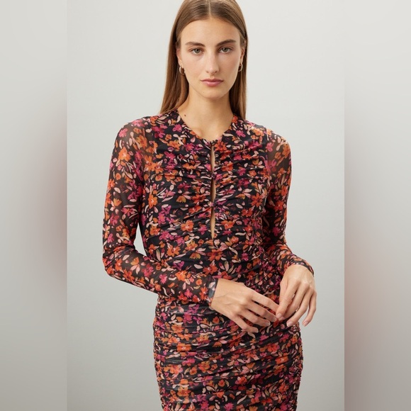 NWT- MINKPINK SORRENTO MESH MINI DRESS - Picture 2 of 13